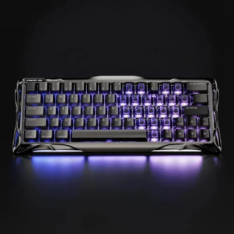 Hot Sale New V60 Pro Deluxe Edition Gaming Keyboard with Keycap Set Hot-Swap 8kHz Polling Rate RGB Aluminum