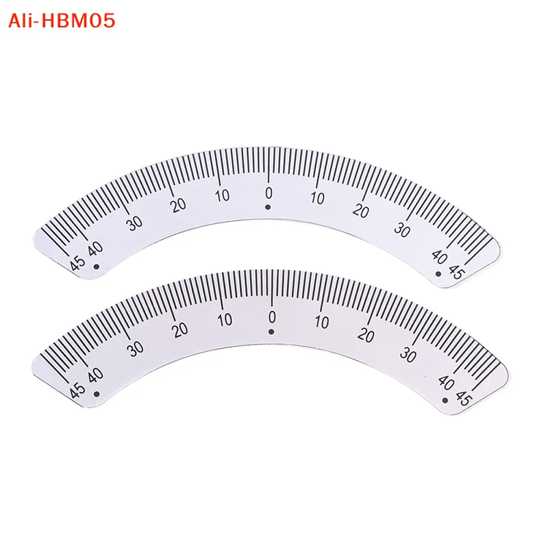 (HB05)Protractors Milling Machine Part - Angle Plate Scale Ruler 45 Degree Angle Arc Measuring Gauging Tools Caliper