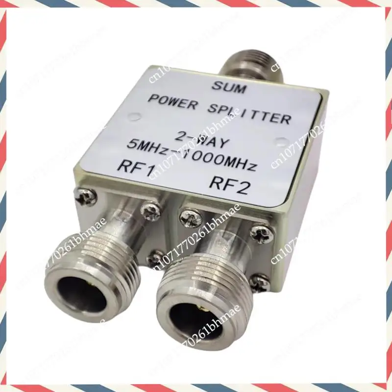 

-A21Z Разветвитель мощности беспроводной связи BNC, 5 МГц-1000 МГц RF делитель мощности от 1 до 2 для устройств BNC