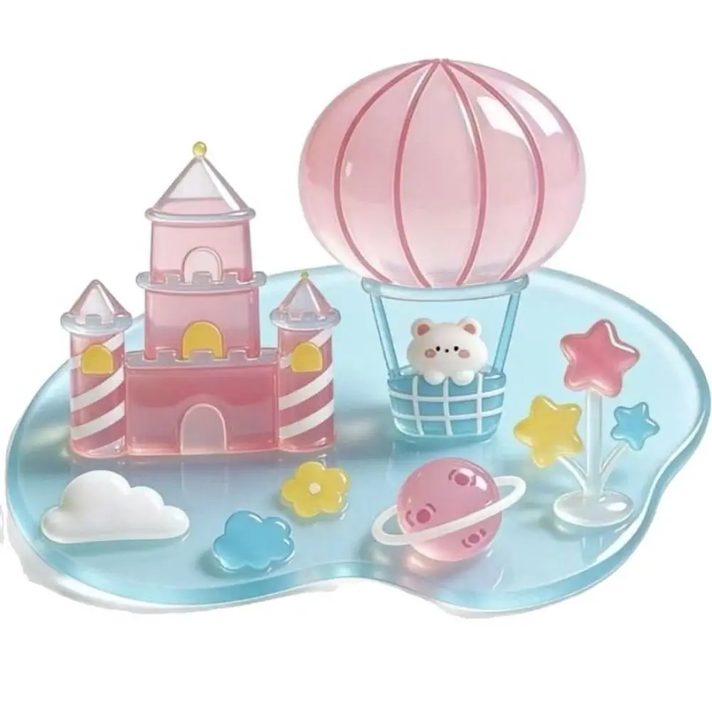 DIY 3D Crystal Stickers Bear Rabbit Embossed Stickers Self-Adhesive Cat Children's Stackable Stickers Children