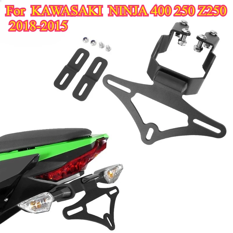 

DONGTING License Plate Holder for KAWASAKI NINJA 400 250 Z250 2018-2025Frame Tail Eliminator Bracket Z400 Motos Accessories