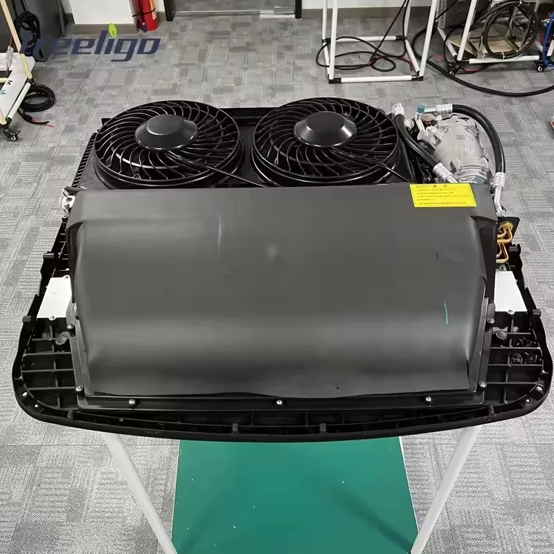 

12V DC Battery-Powered RV & Car Air Conditioning Systems Truck Rooftop Parking Auto Conditioner
