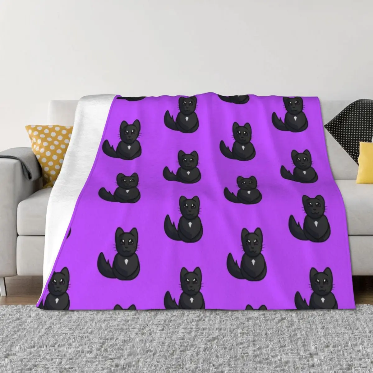 

Ravenpaw Throw Blanket Baby warm winter Flannels Bed Fashionable Blankets