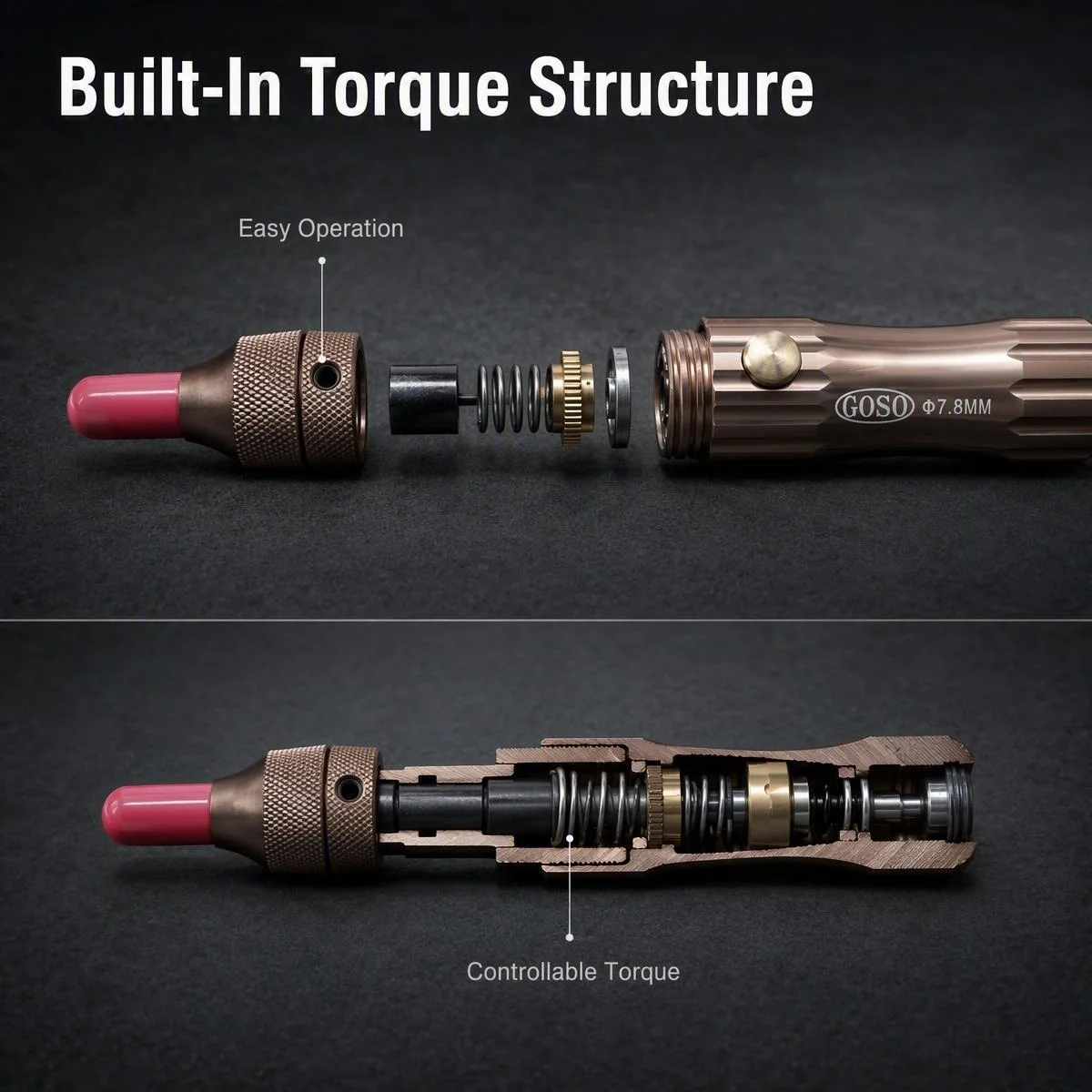 7.0/7.5/7.8 Pin Tubular Lock Picks GOSO Lengthened Advanced 7 Pin Tubular LOCKSMITH TOOLS - view 4