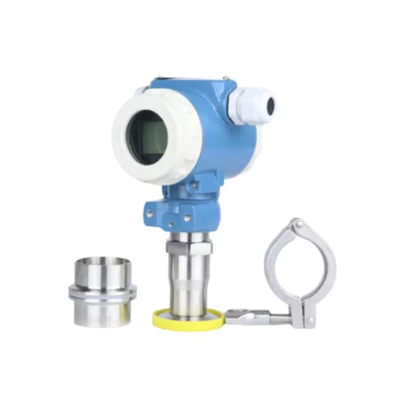 

Food and Beverage 1.5'' 2'' Tri Clamp Connection Flush Diaphragm Sanitary Type Pressure Transmitter 4-20mA 16bar