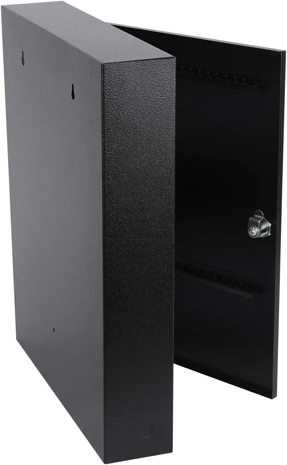 Key Storage Lock Box with Key, Locking Key Cabinet, 100 Key Management Wall Mount with Key Lock, Key Hooks & Tags Key Labels