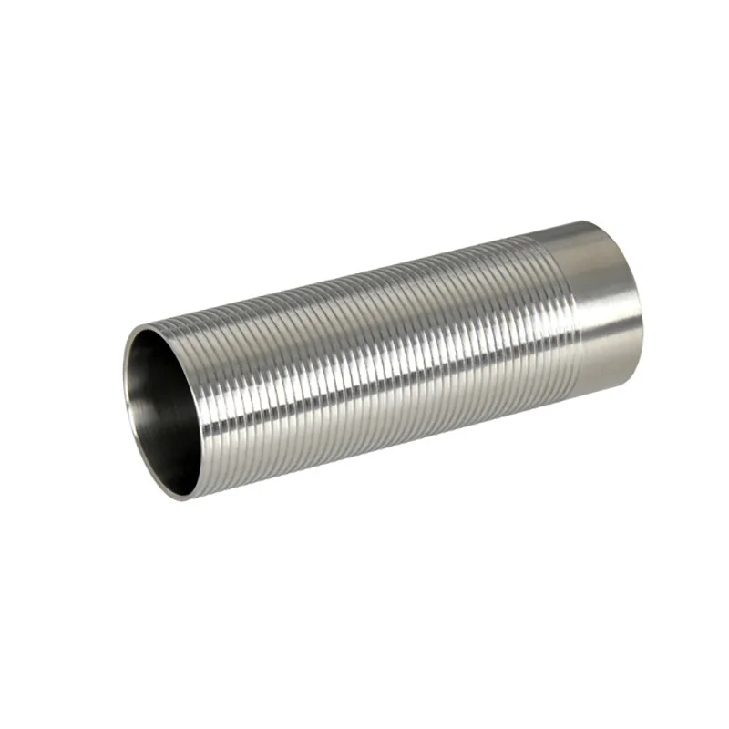 AEG Ultimate CNC Advanced Stainless Steel Ribbed Heat Dissipation Cylinder For Airsoft Ver.2 Gearbox 100%/80%/70%/60% Sport Toy