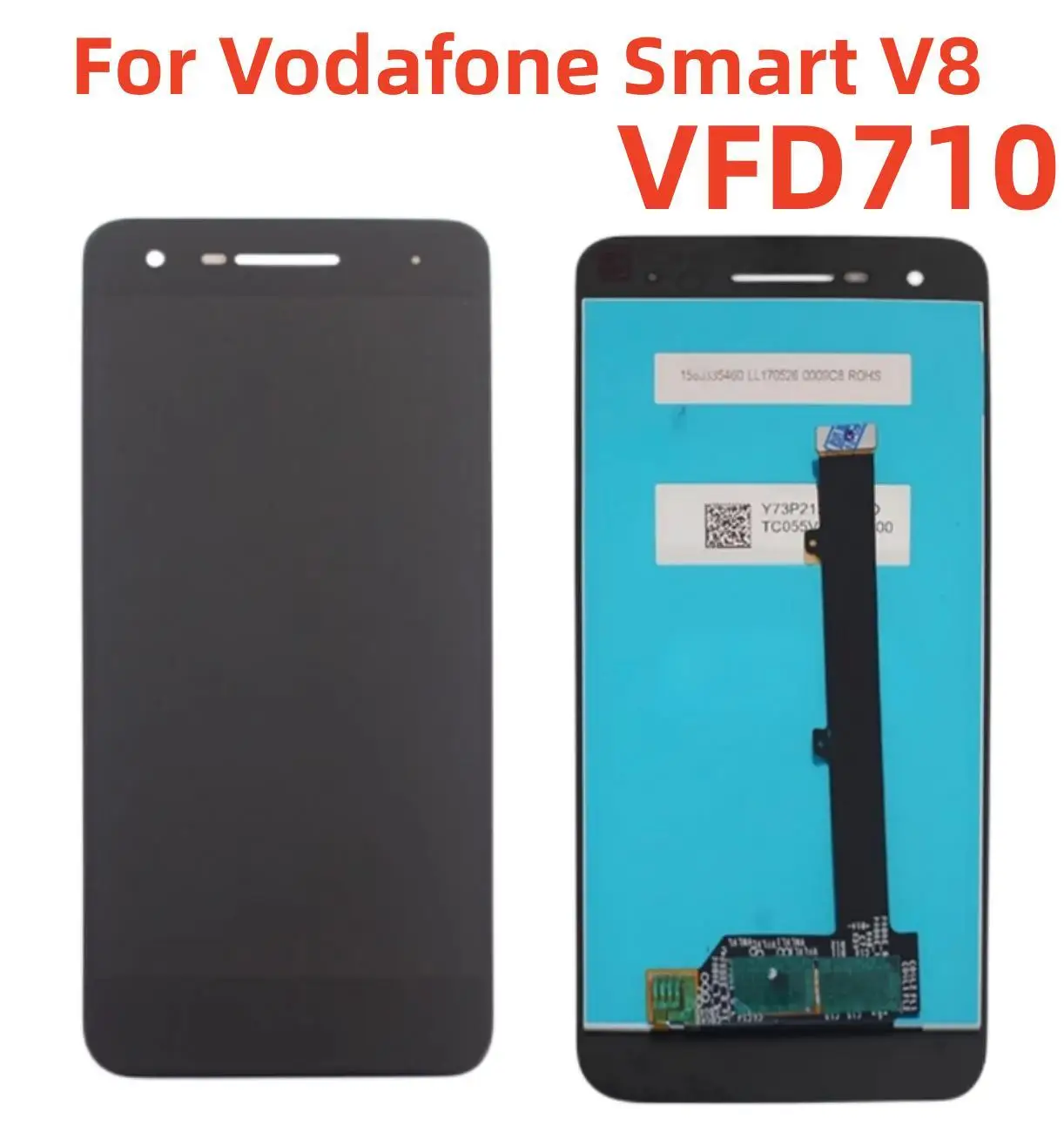 For Vodafone Smart V8 VFD710 VFD 710 LCD Display Touch Screen Phone Digitizer Assembly Replacement Parts+Tool