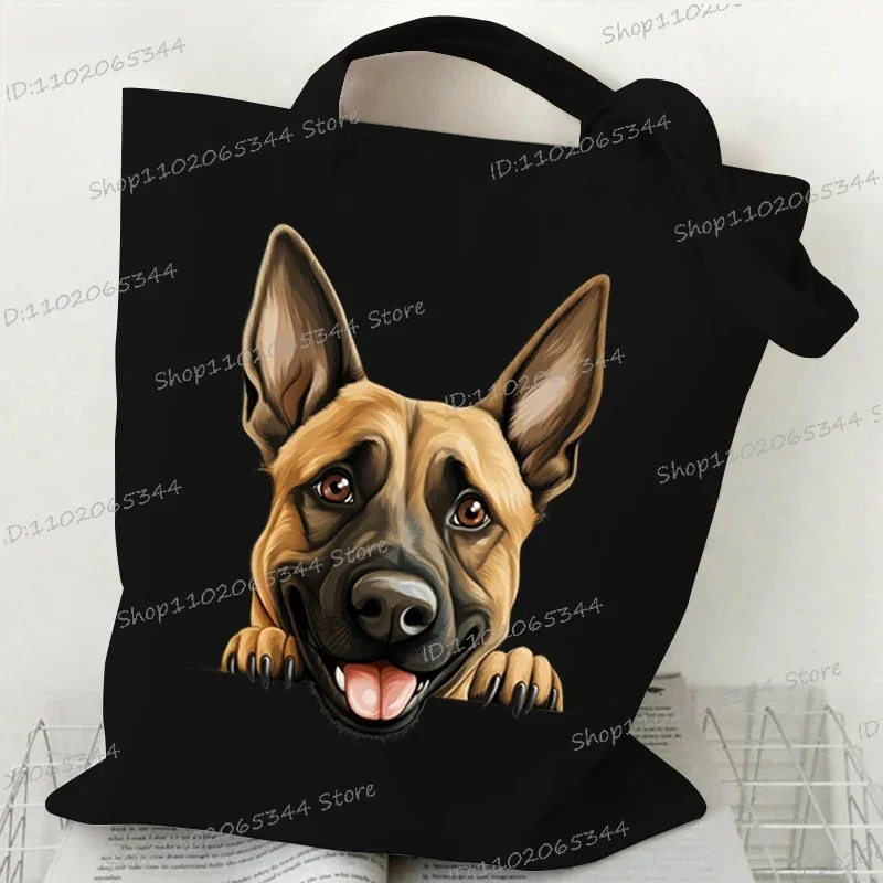 2024 New Women\'s 3D Anime Dog Handbags Funny Fashion Animal Dog Series Commuting Shoulder Bag Leisure Dog Lover Y2K Tote Bag