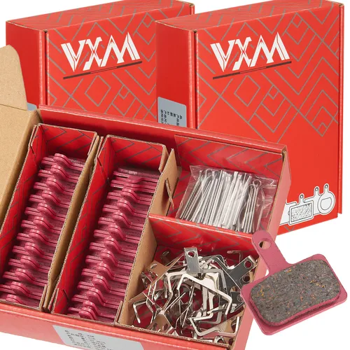 25 pares de pastillas de freno de bicicleta compatibles con pastillas de freno Tektro pastillas de freno disco de bicicleta Ebike Trp pastillas de freno con herramientas de instalación