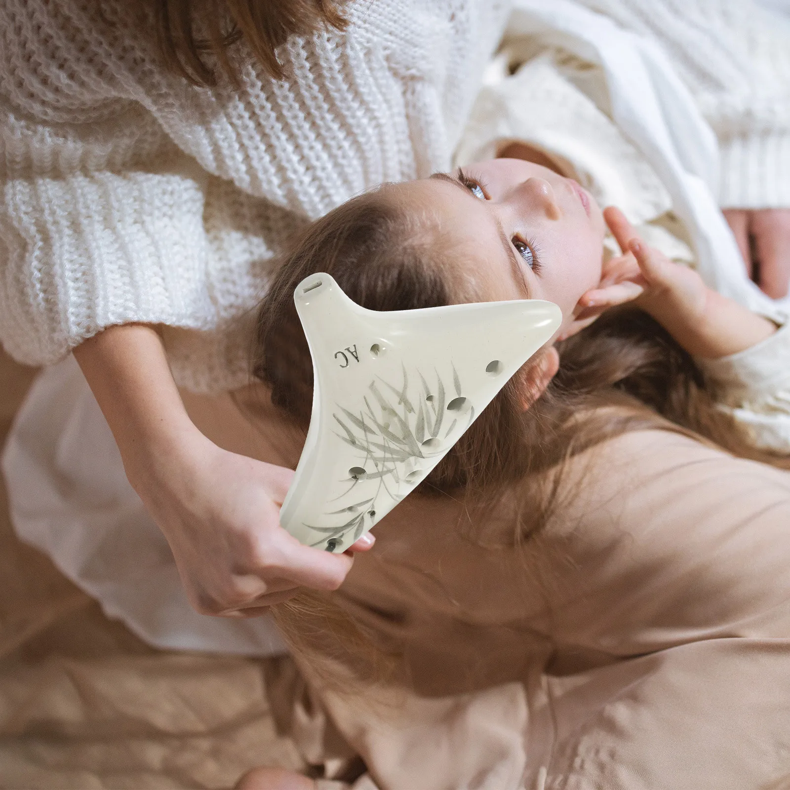 

Ocarina Flute Ceramic Instrument Music Instruments Alto Portable Unique Musical Hole