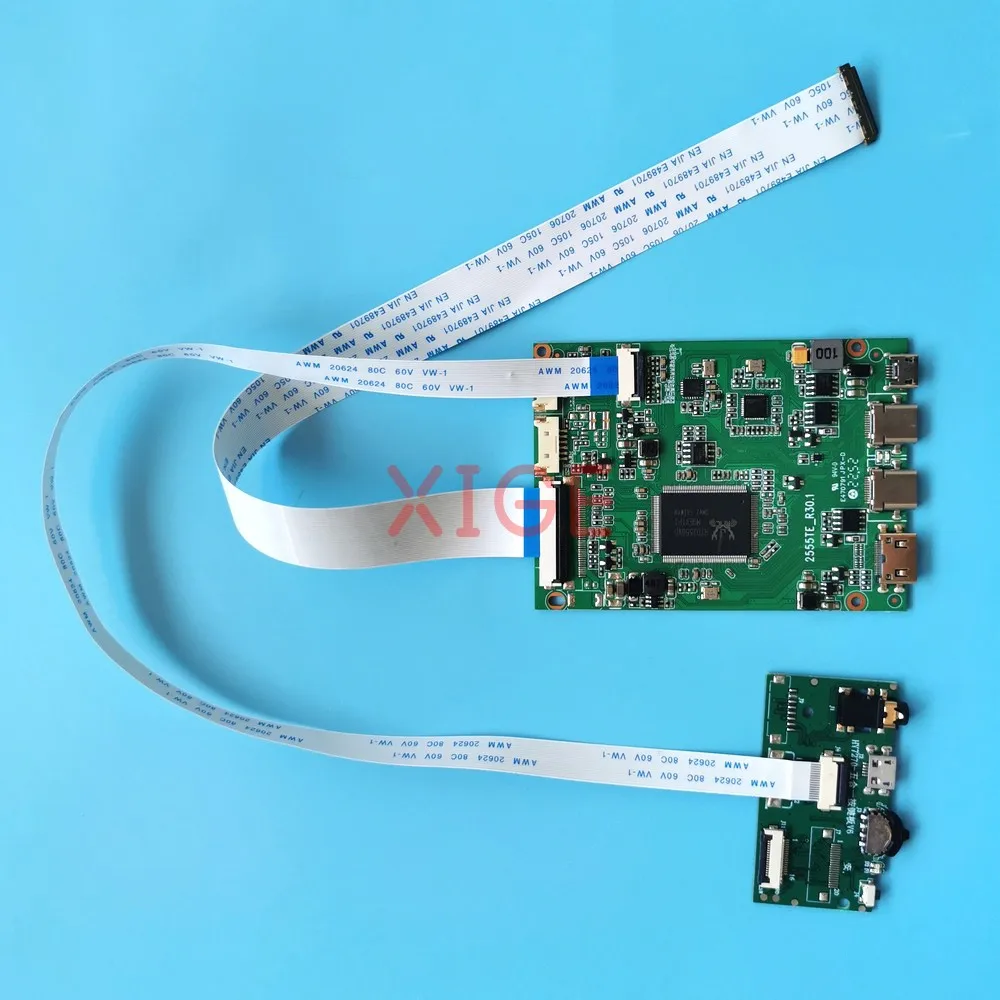 LCD Driver Controller Board For B156HAN04.1 B156HAN04.4 Kit DIY 2 TYPEC 1920x1080 30 Pin EDP Laptop Screen HDMI-Mini 15.6