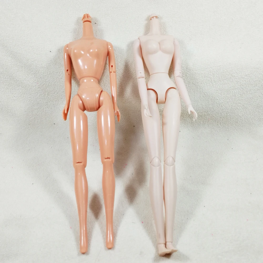 26cm B White and Skin Doll Nude Body Joints Doll Naked Body Moveable 1/6 Doll Body and Shoes Girls Toys Hard Pvc Doll