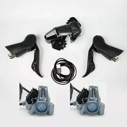 WHEELTOP EDS GeX Gravel Wireless Groupset, hydraulic disc brake, 3-14s
