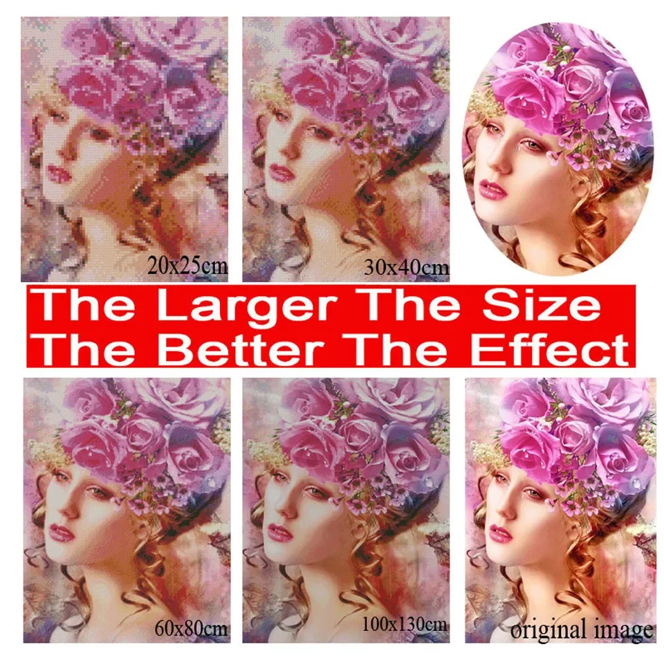 جديد وصول 5D Diy بها بنفسك الماس اللوحة حورية البحر الماس الفسيفساء أنيمي لعبة عبر غرزة الفن كامل الماس التطريز ديكور المنزل Y6 #6