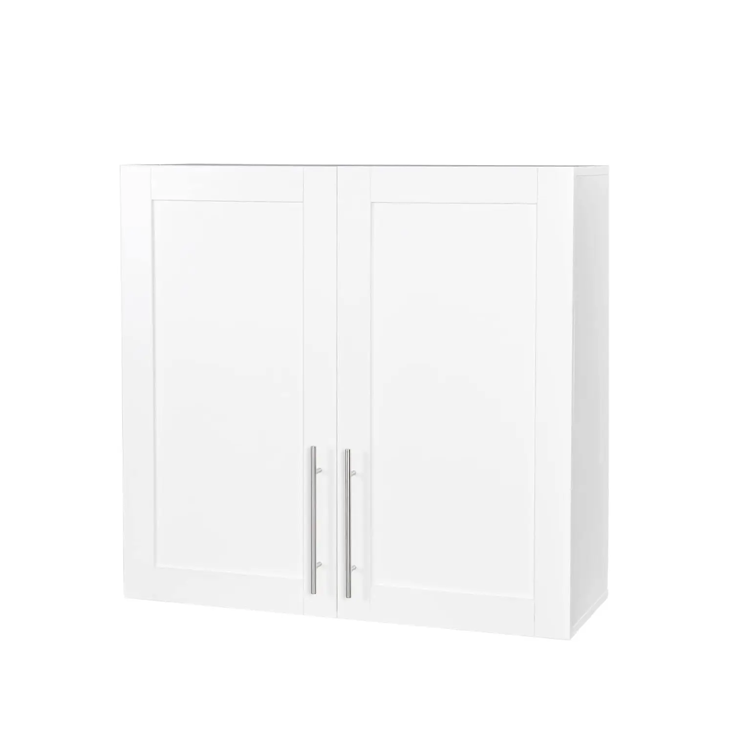 White Shaker Wall Cabinet 2-Pack 31.5