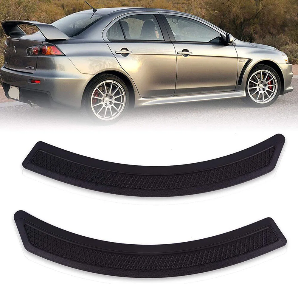 2pcs For Mitsubishi Lancer 2008-2015 EVO 10 X Black Front Fender Side Vent Cover