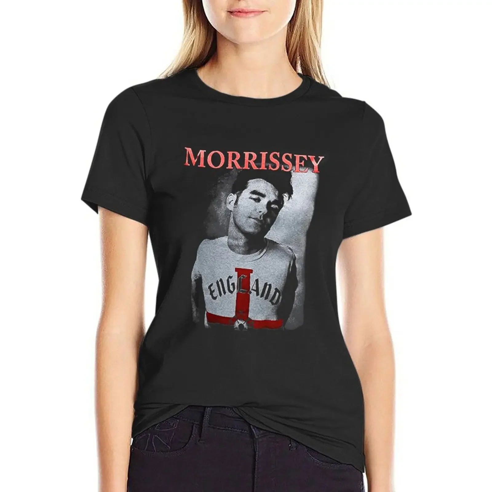 

Morrissey T-Shirt summer clothes summer tops Female clothing Womens graphic t shirts