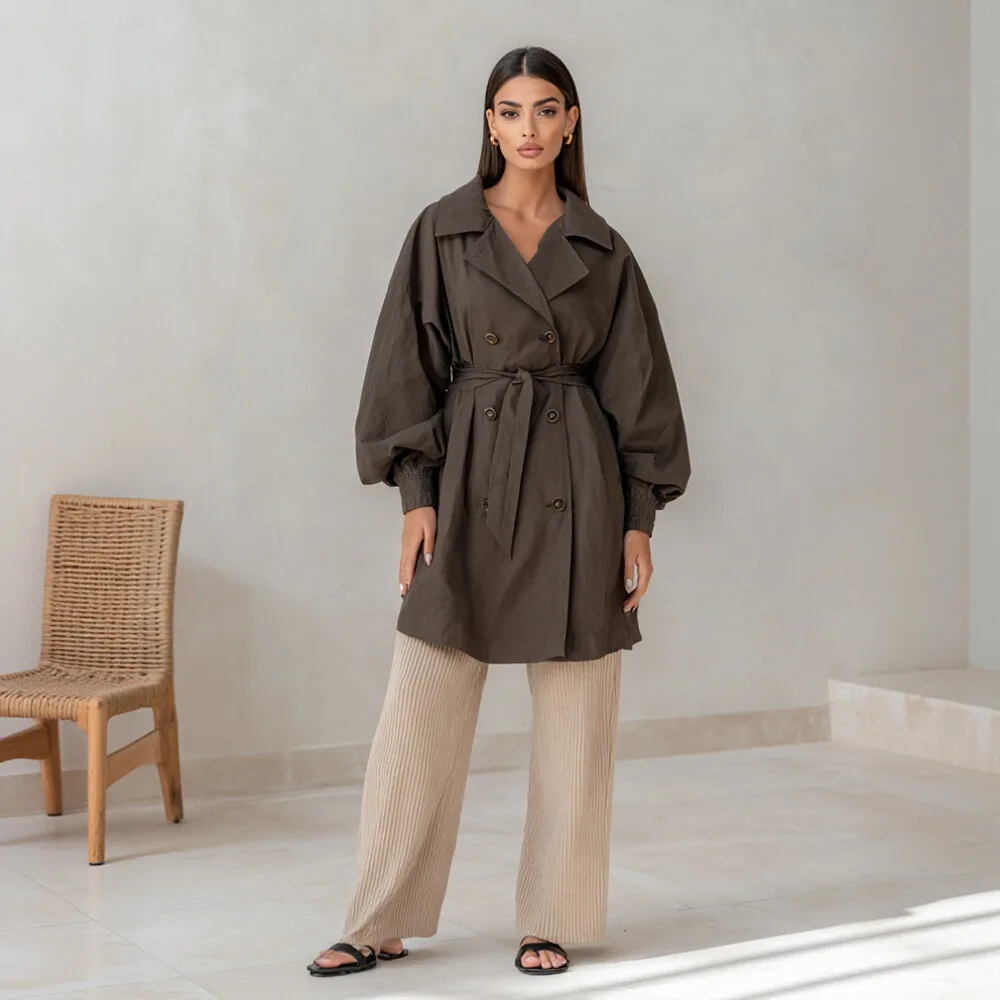 

Повседневный стиль, женская ветровка, весеннее платье, осень, без украшений, модная верхняя одежда, удобный материал, высокое качество