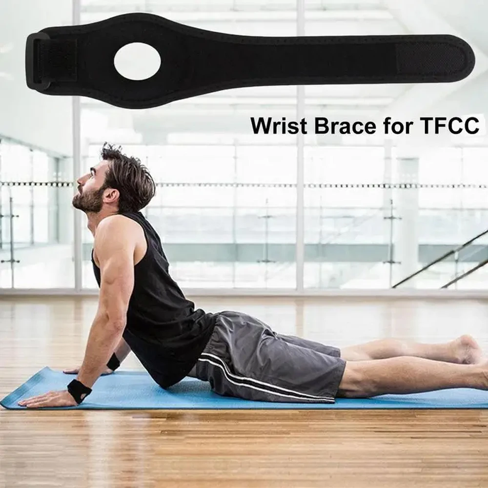 Wrist Wrap Compression Wrist Brace For TFCC Tears,Carpal Tunnel Pain Relief,Padded Hole For Ulnar,Wrist Support For Working Out