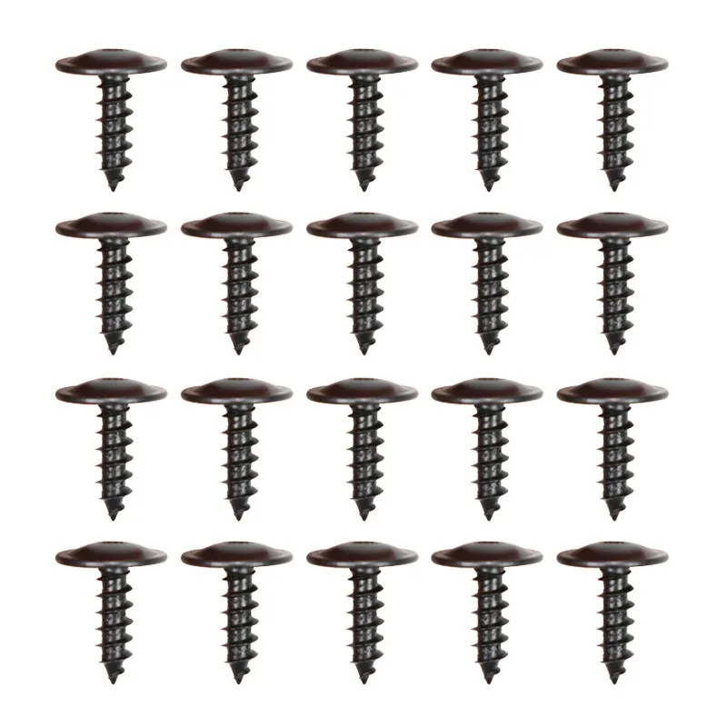 30/50pcs M5*16 Fender Liner Self Tapping T25 Torx Screws For Mudguard N90974701