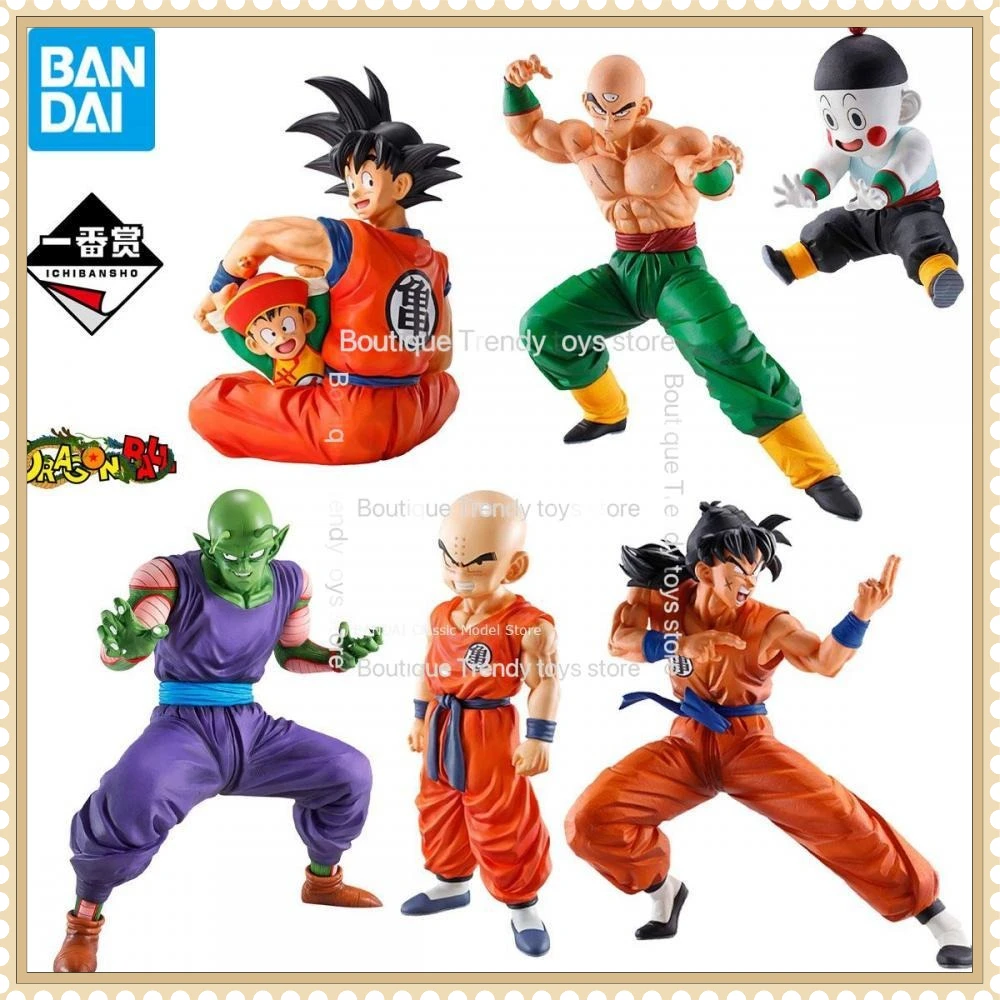 

Оригинальная коллекционная фигурка Bandai Ichiban Kuji Dragon Ball: Гоку, Крилин, Ямча, Пикколо — аниме-модель