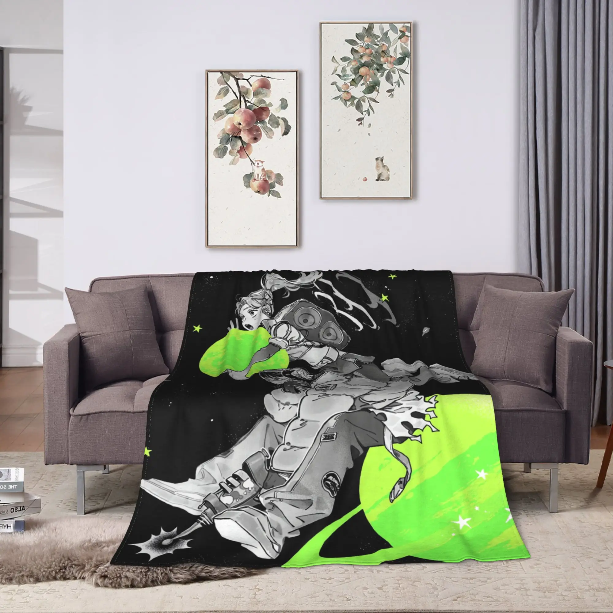 The Guy She Was Interested in Wasn't a Guy at All Blanket Quality Warm Soft  Winter Camping Couch Chair Sofa Bed Bedspread