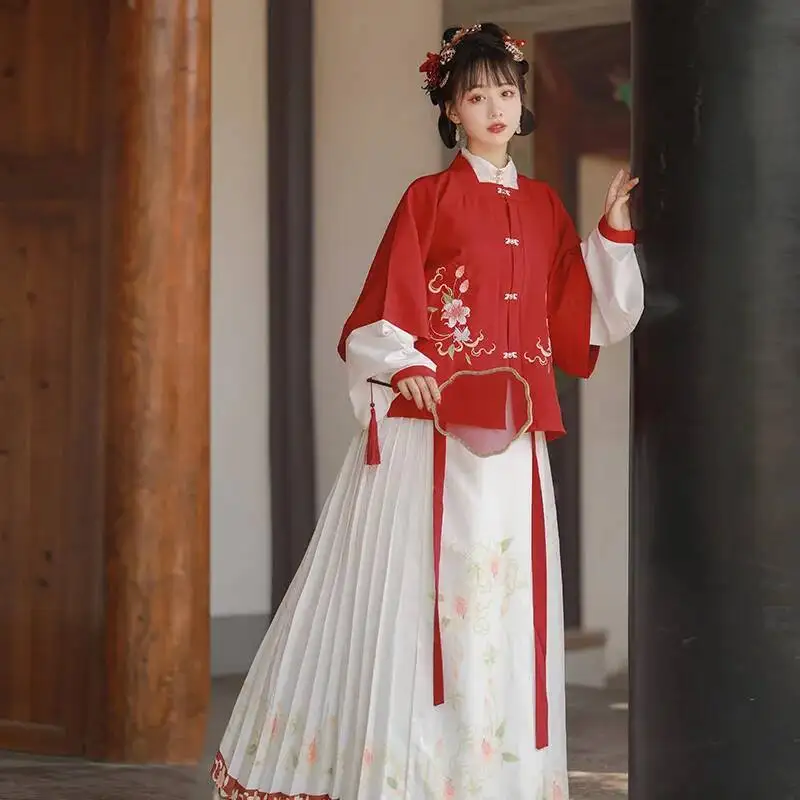conjunto-de-3-piezas-de-abrigo-hanfu-con-cuello-cuadrado-para-mujer-traje-diario-de-estilo-chino-con-bordado-bonito-falda-plisada-de-otono-de-la-dinastia-ming