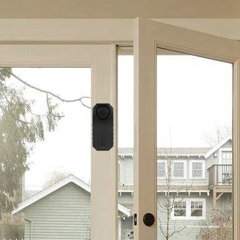 リモコン付きワイヤレスホーンアラーム,盗難防止,防水,オートバイ,スクーター,振動,自転車アクセサリー,113db