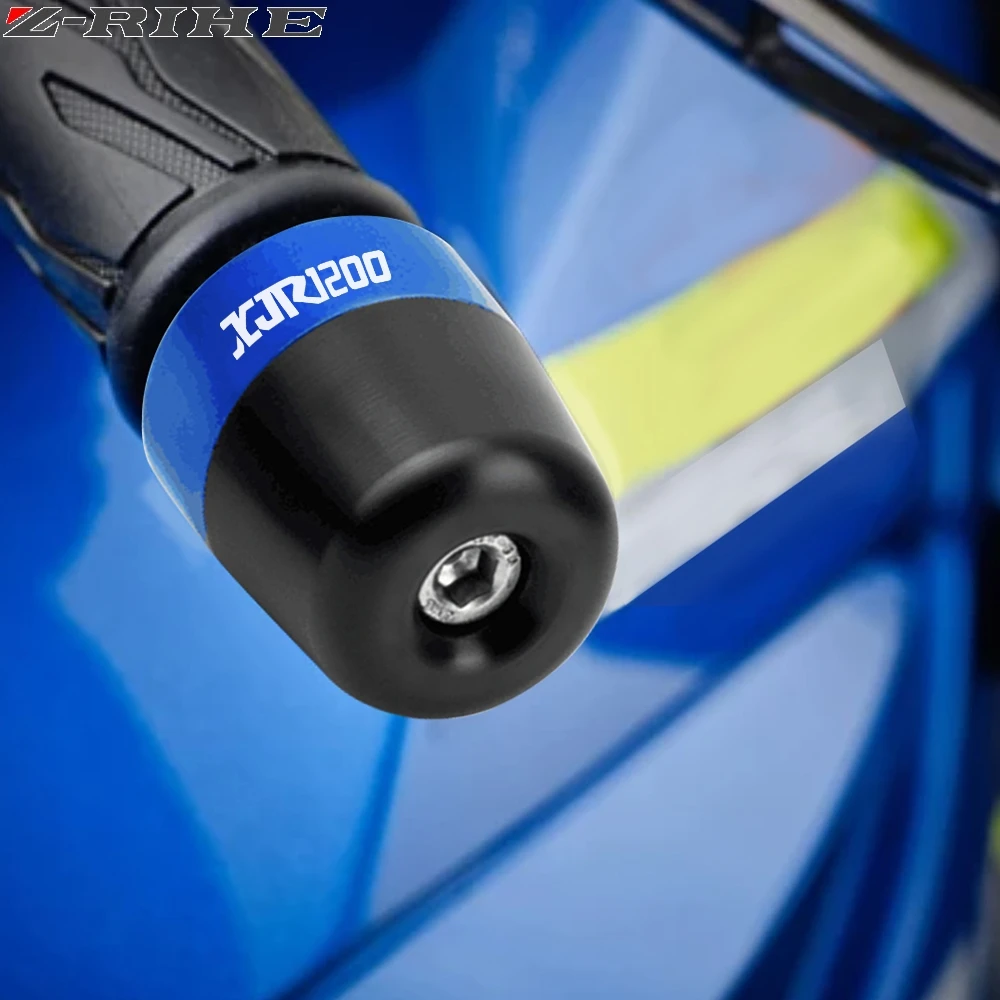 XJR 1200 دراجة نارية مقبض مقود دراجة ينتهي مقود نهاية التوازن الوزن أكواب لياماها XJR1200 XJ-R 1200 2004-2016 2015 2014 2013