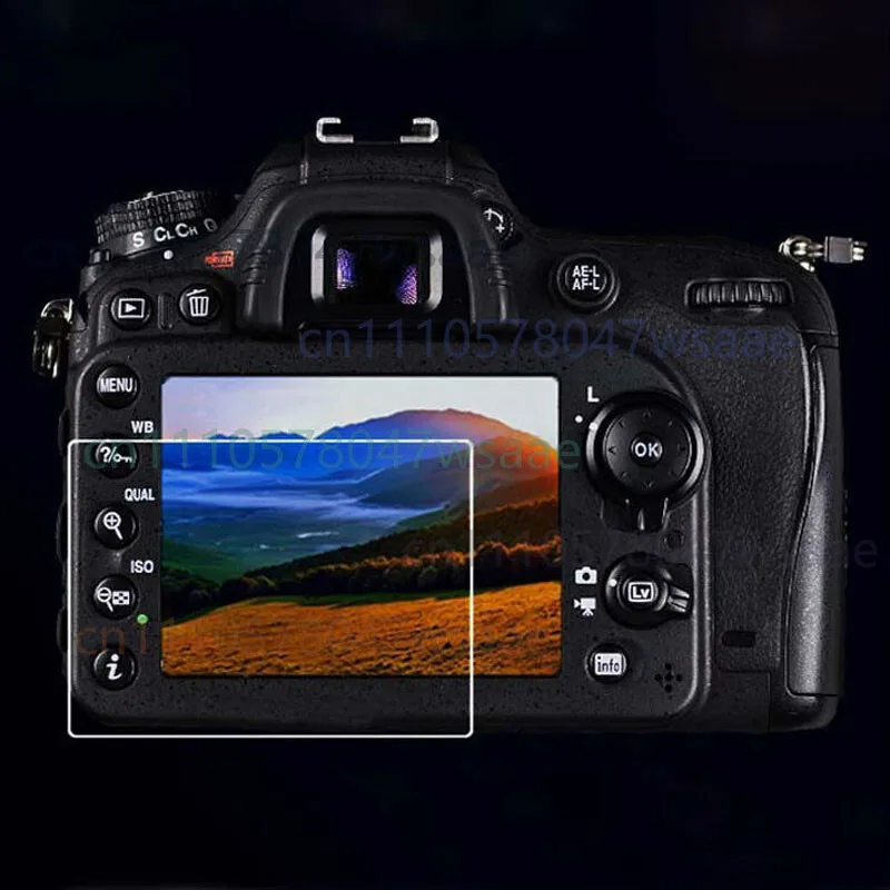 

2PCS 9H Tempered Glass Screen Protector Film for Nikon D800 D800E D810 Camera