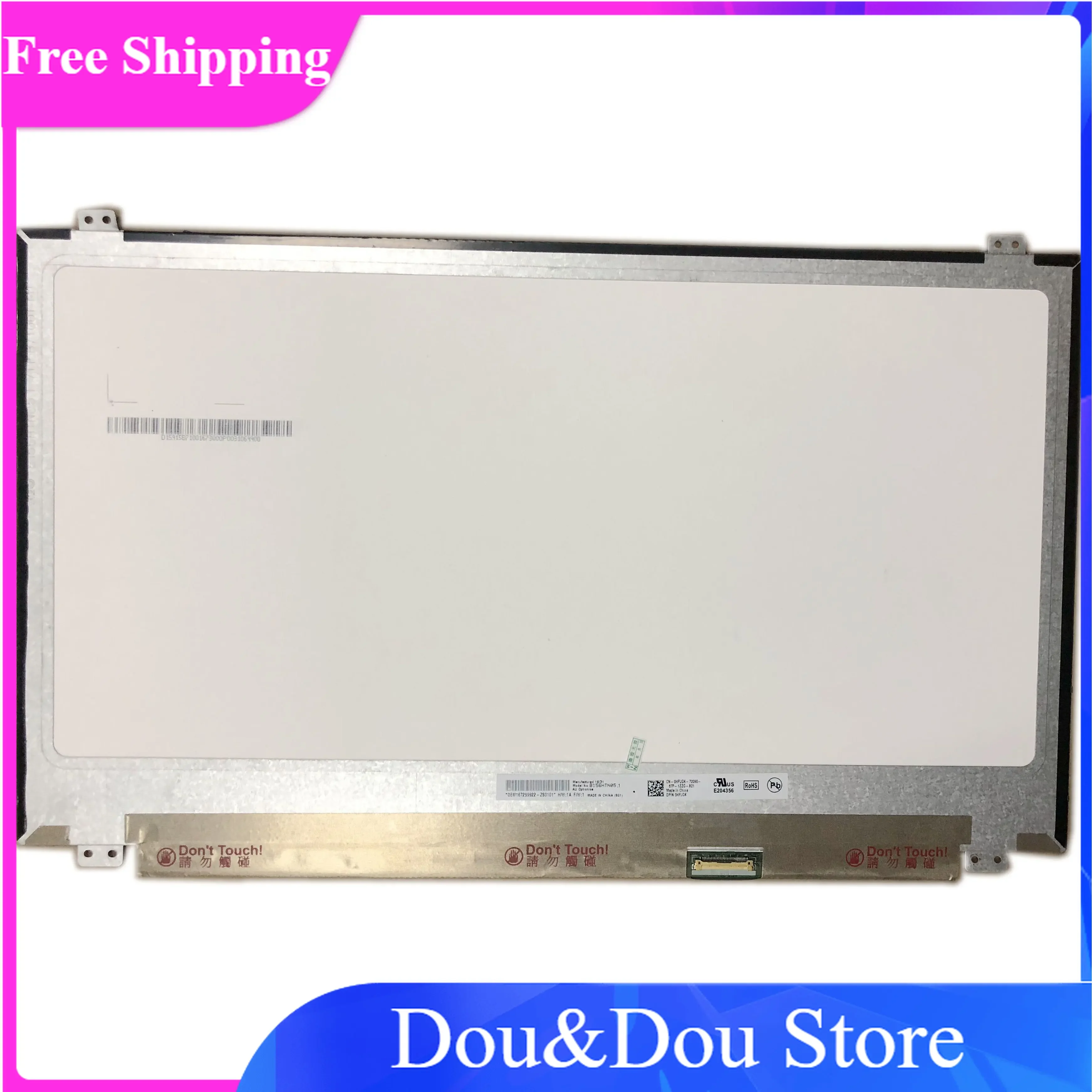 

B156HTN05.1 fit B156HTN05.2 15.6" IPS 1920x1080 EDP FHD LED Display LCD Screen