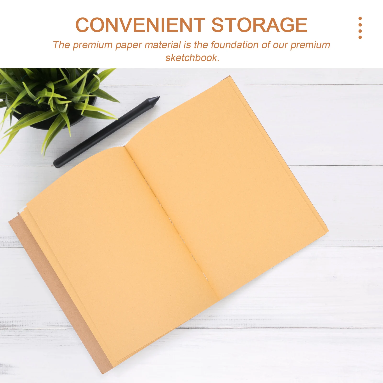 Art Student Notepad Sketchbook Blank Drawing Book Retro Scribbling Books for Math Calculus Draft Book for Drawing