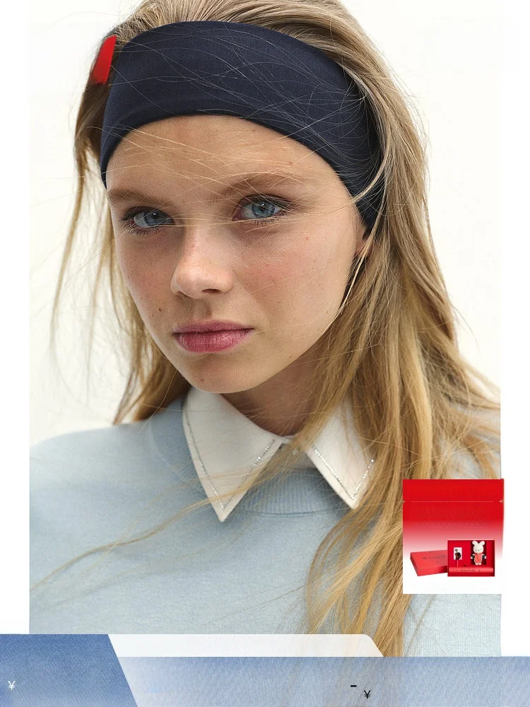 

Свободный вязаный свитер с длинными рукавами и круглым вырезом для женщин, H&M 232279, удобный, дышащий, из нейлоновой смеси