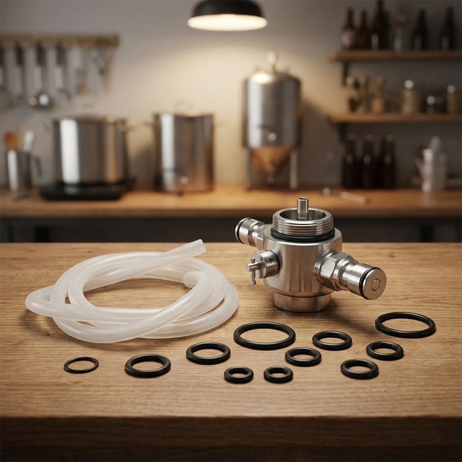 For Home Bar Tapping Slim Dual-Ball Lock Leak-proof Beer Dispenser High-strength Stainless Steel For Standard Commercial Kegs