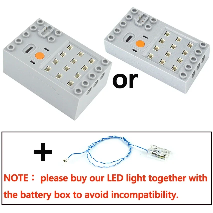 Moc Accessorie 1.35pin Led Signal Light Compatible Building Block High-tech City Street DIY 25cm Remote Control Lamp Pin Port