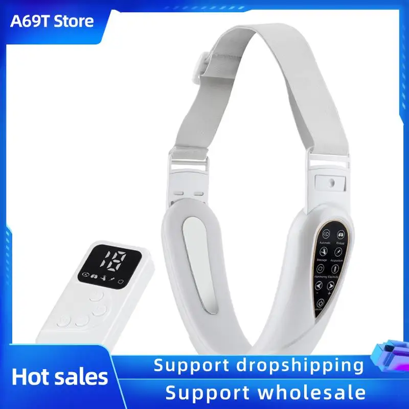 A69T 베니어 펄스 EMS 미세전류 얼굴 슬리밍 기기 미용 도구 (탄력 및 리프팅 얼굴 마사지용)