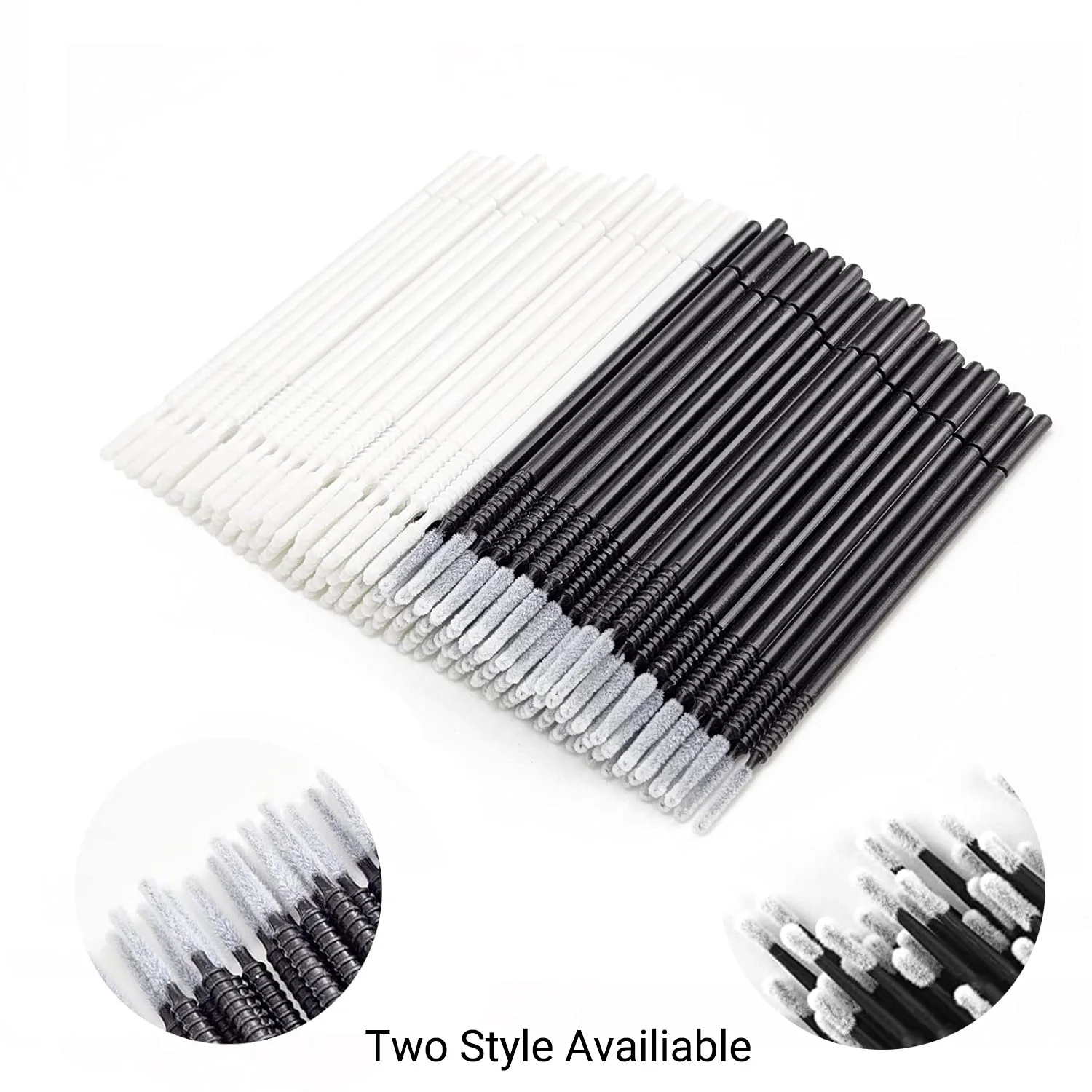 500pcs/lot Long/Short Tip Eyelash Extension Cleaning Swabs Lash Lift Glue Remover Applicators Makeup Micro Brushes Tool