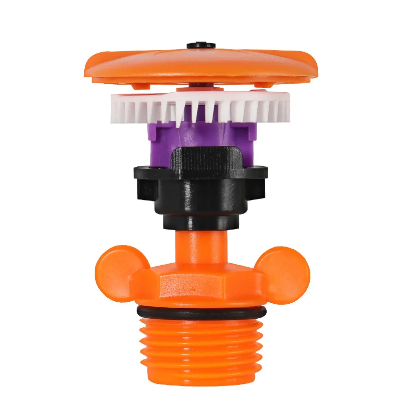Hydraulic Driven 360 Degree Rotating Sprinkler for Outdoor For Lawn Watering Uniform Coverage up to 8m Diameter