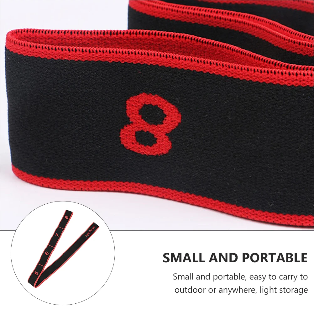 

2Pcs Yoga Stretch Bands Elastic Professional Workout Belts for Home Gym Fitness Exercise Resistance Training Bodybuilding