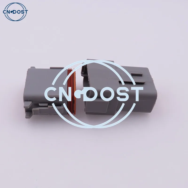 1 Set 12 Pin DT06-12S DT06-12P DT Series AC Assembly Grey Plug Car Socket Waterproof Electrical Wire Connector For Deutsch