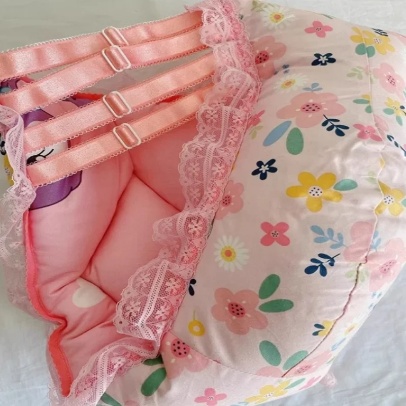 

Handmade Men Floral Briefs Four waist belts built-in Sheath Filled Cotton Thick Puffy Lace Panties Hygiene Thong Sexy Costume BF