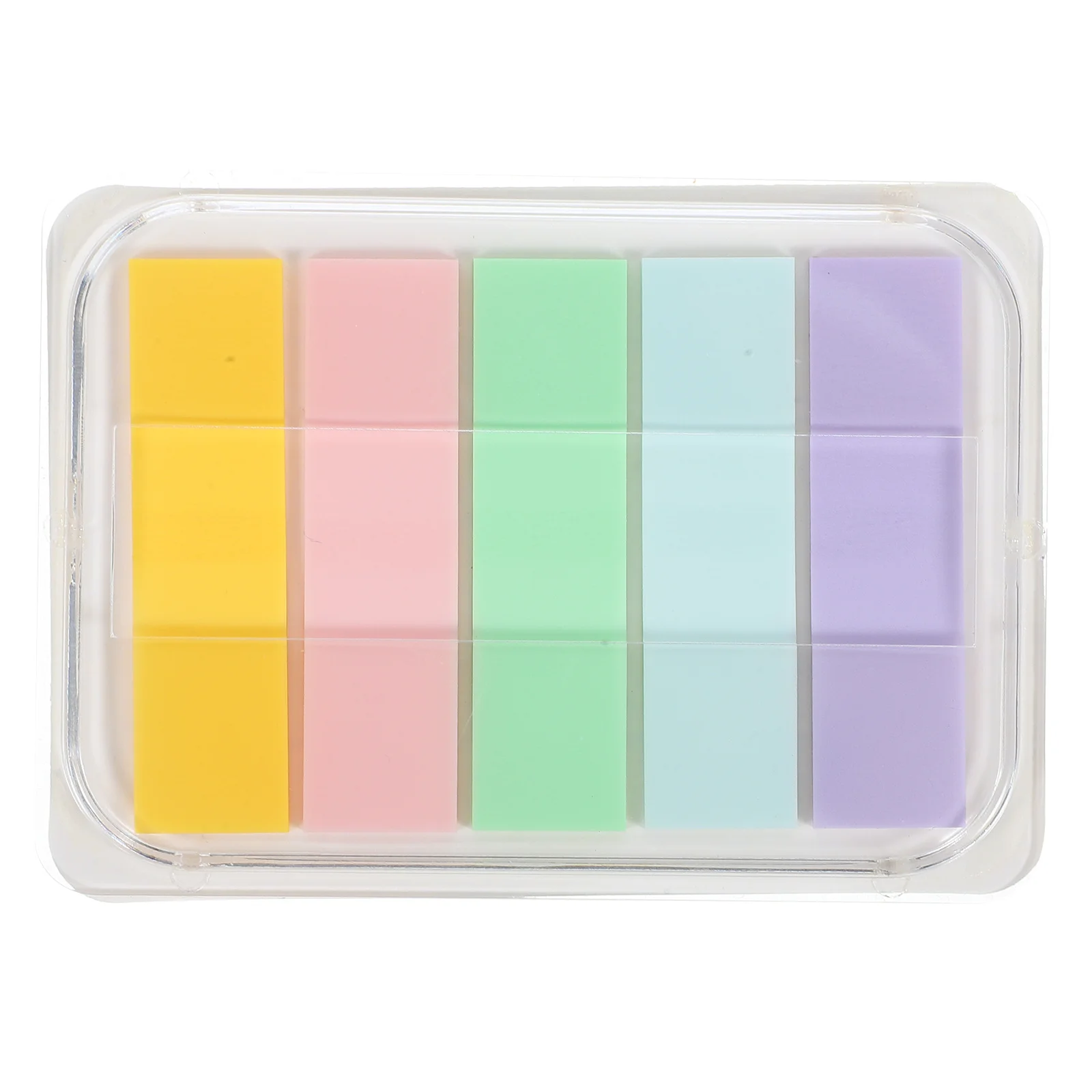 1 Set Of Memo Bookmark Sticky Tabs Colored Adhesive Reading Markers Learning Accessory For Students Teachers Office Home