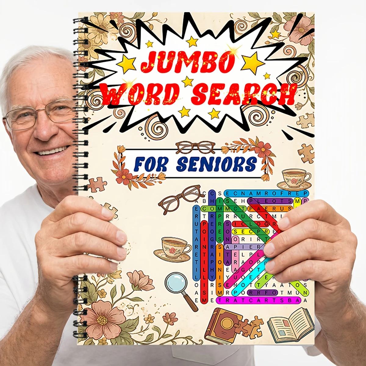 

Книга-головоломка с поиском слов, содержащая 2025 сложных головоломок, разработанных по темам, увлекательная игра-головоломка, идеальный подарок для семейных вечеринок