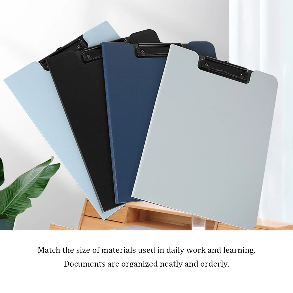 A4 File Clipboard Contractor Clip Board Portable Organizer Writing Pad