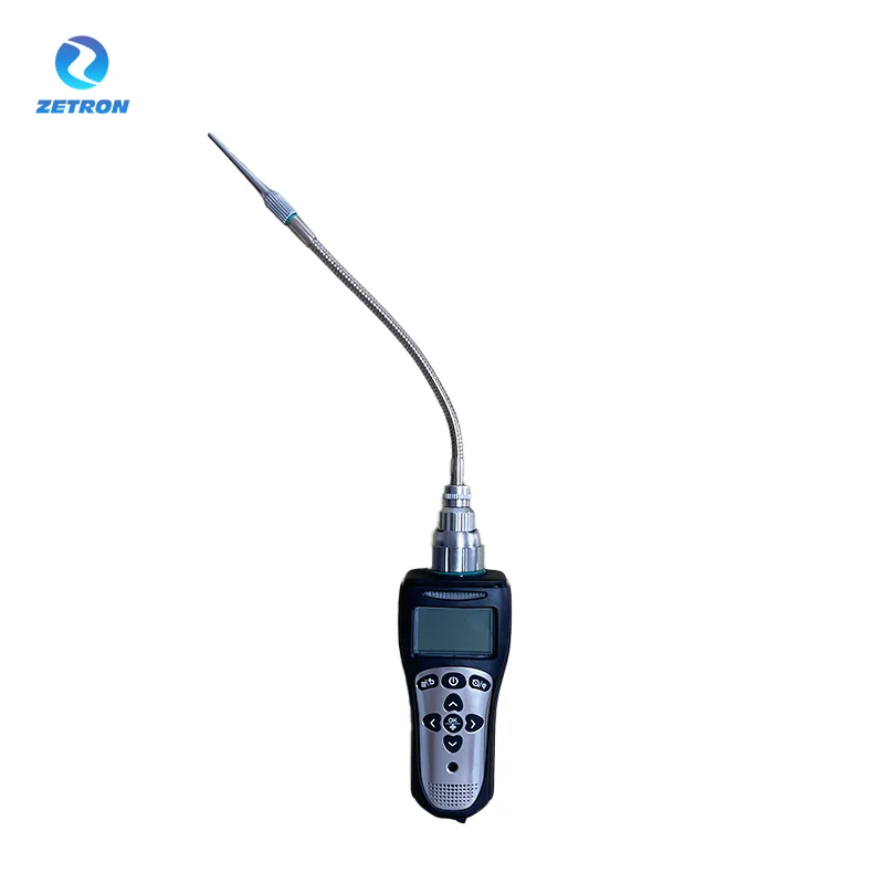 ZETRON MS104KL كاشف غاز فردي متقدم للغازات السامة والقابلة للاشتعال مع إنذار ومؤشر LED