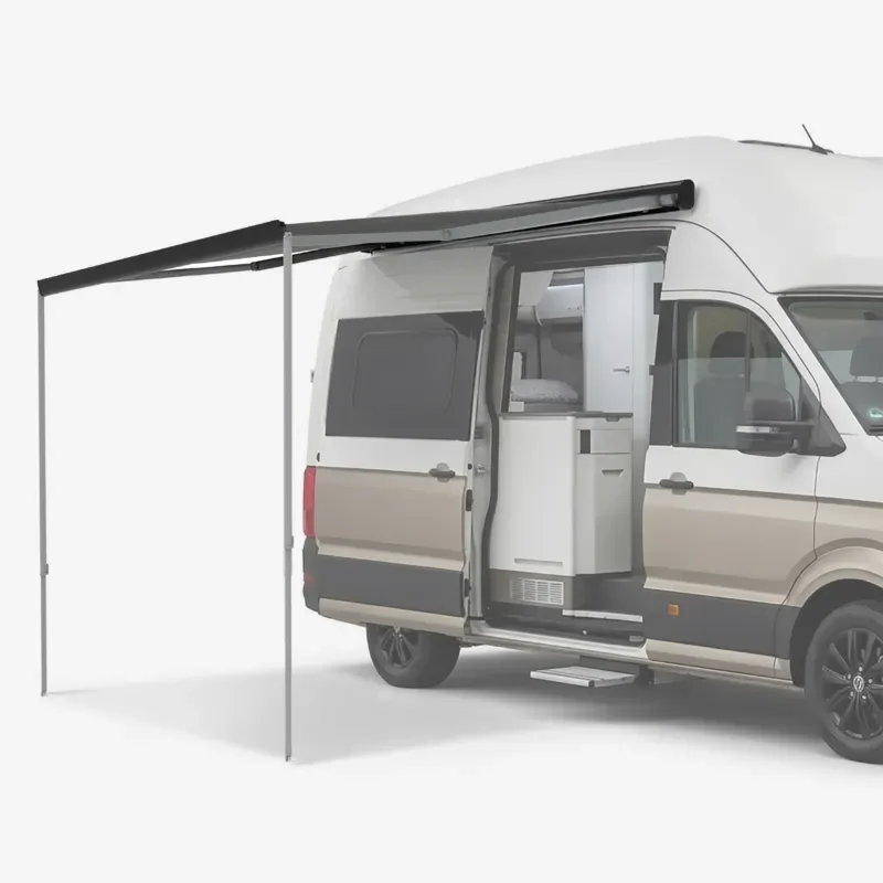 Used for Wareda W5510 Premium Weatherproof UV Protective Retractable Full Caravan Awning with Manual Electric Controls for