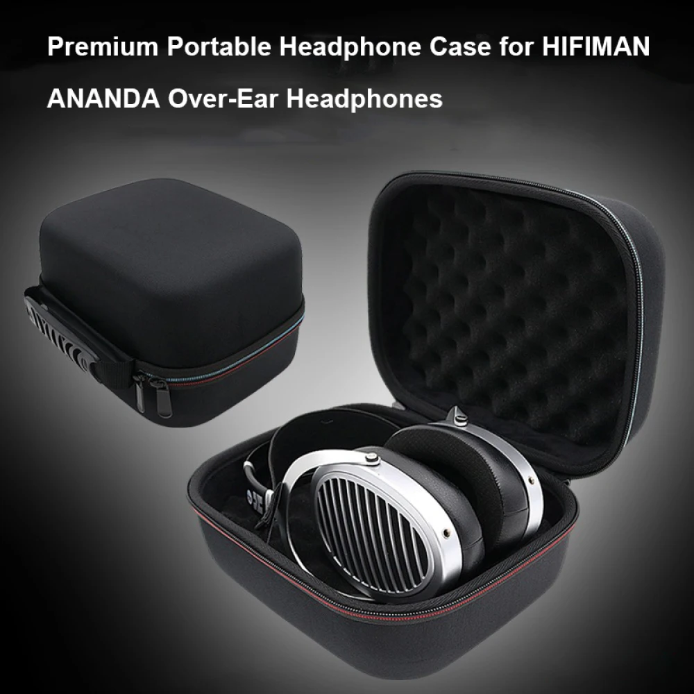 For HIFIMAN ANANDA Travel Case Portable Hard Shell Headphone