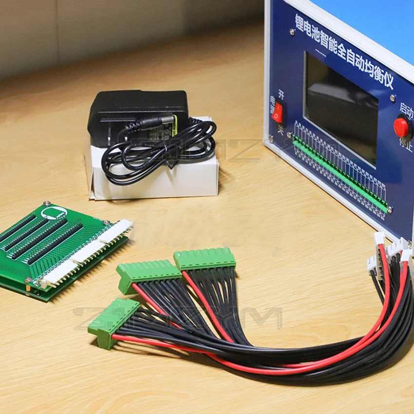 Imagem -03 - Equalizador Automático para Lipo Lifepo4 Lto 1.54.5v Inteligente Balanceador de Descarga de Bateria Manutenção Reparo 2s24s