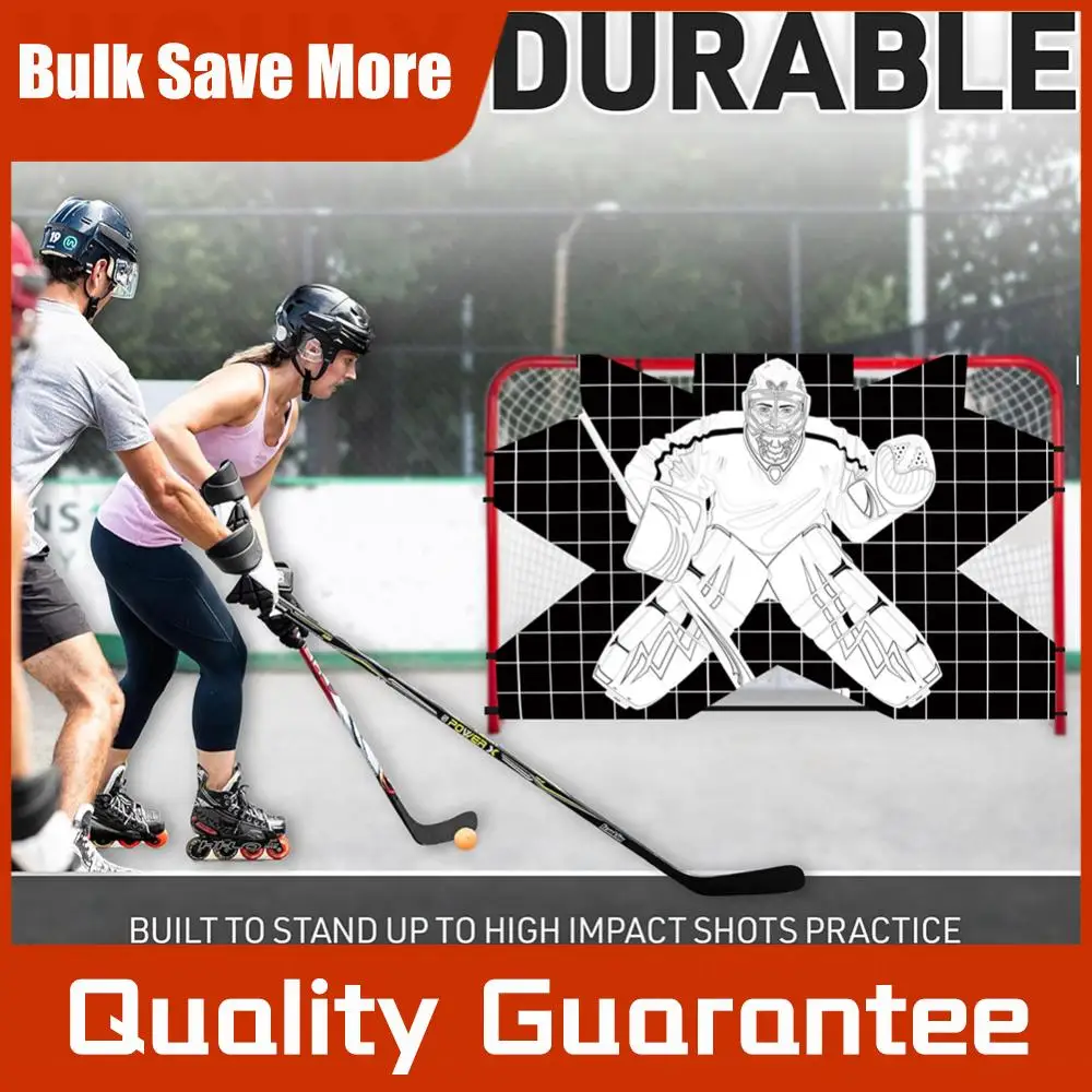 

Hockey Goalie Shooting Target Street Hockey Net Goalie Target Hockey Shooting Training Aid for Practicing Shooting Accuracy